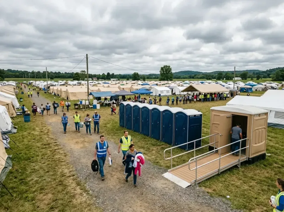 disaster-relief-camp-restrooms-010 — frequently asked questions, Dumpster & Portable Bathrooms Rental in Delta, OH